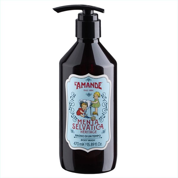 L'Amande Bagno Di Un Tempo Menta Bagnoschiuma, 470 Ml-image
