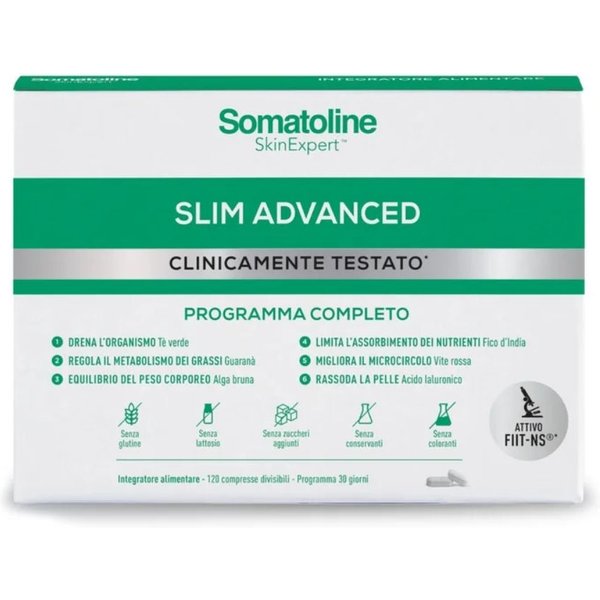 Somatoline Skinexpert Slim Advanced Integratore Alimentare, 120 Compresse-image