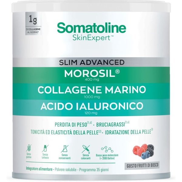 Somatoline Skinexpert Slim Advanced Integratore Alimentare In Polvere Gusto Frutti Di Bosco, 275 G-image