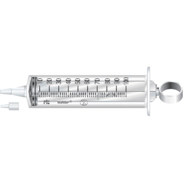 Pic Siringa Catetere Senza Ago - Siringa Sterile Monouso Per Infusione, 1 Pezzo Da 100 Ml-image