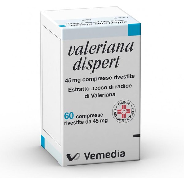 Valeriana Dispert 45Mg Blando Sedativo, 60 Compresse Rivestite-image