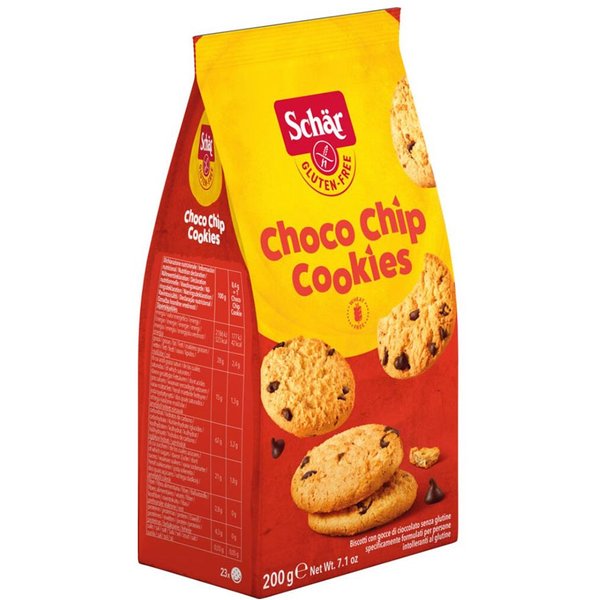 Schar Choco Chip Cookies Biscotti Senza Glutine, 200G-image