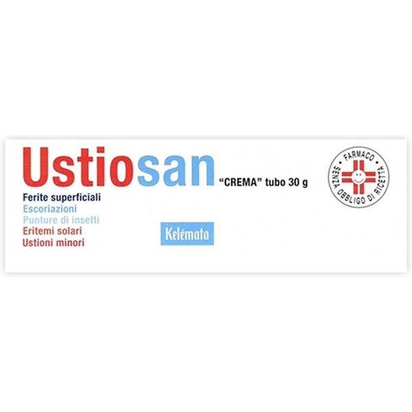 Ustiosan Crema Ferite Escoriazioni Punture Eritemi E Ustioni, 30G-image