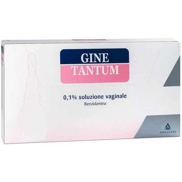 Ginetantum 0,1% Benzidamina Soluzione Vaginale Per Vulvovaginiti, 5 Flaconi Da 140Ml-image