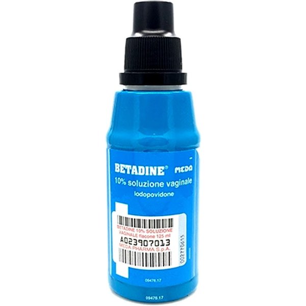 Betadine 10% Iodopovidone Soluzione Vaginale Disinfettante, 125Ml-image