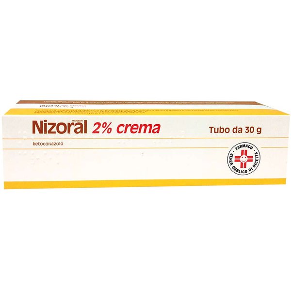 Nizoral 2% Crema Ketoconazolo Infezioni Cutanee Da Candida Dermatofiti Dermatite Seborroica, 30G-image