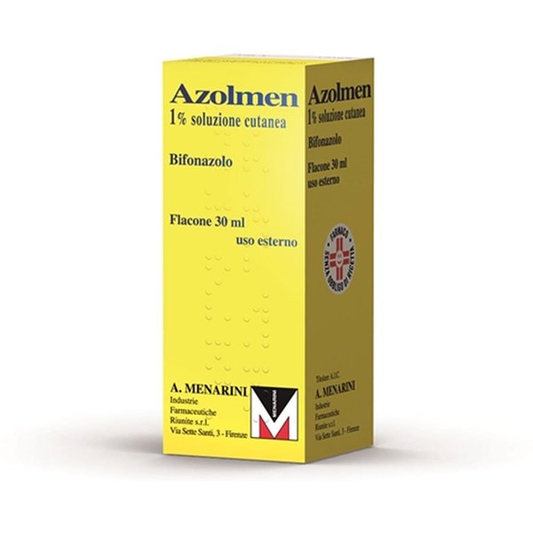Azolmen 1% Soluzione Cutanea Bifonazolo Per Dermatomicosi, 30Ml-image