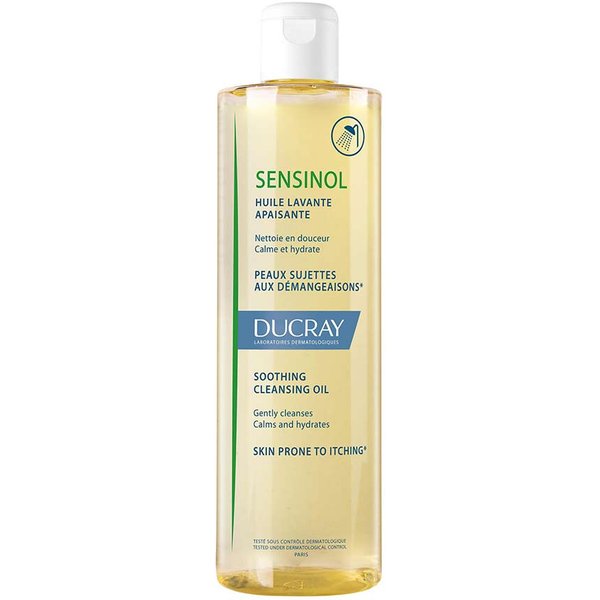 Ducray Sensinol - Olio Detergente Lenitivo Corpo, 400Ml-image