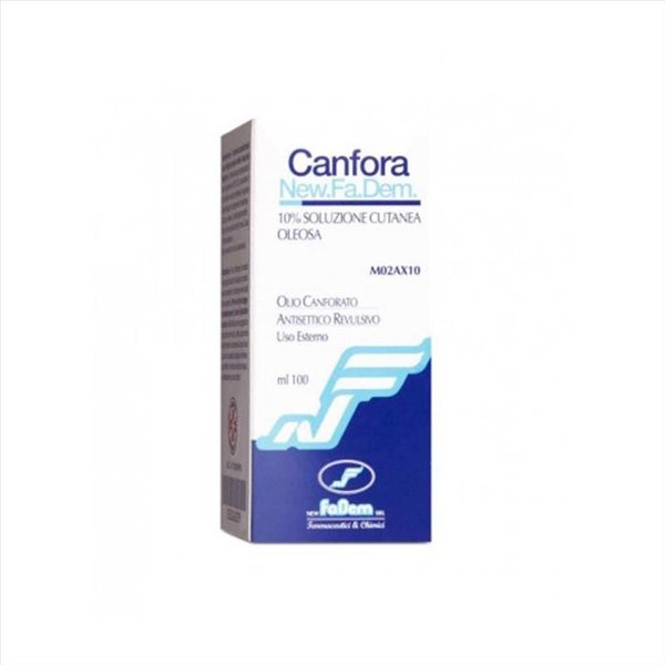 Canfora New Fa.Dem. 10% Soluzione Cutanea 1 Flacone 100 Ml Di 10% Soluzione Cutanea 1 Flacone 1000 Ml Di Soluzione Idroalcolica-image