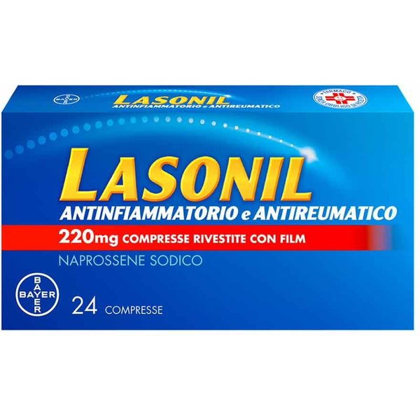 Lasonil Antidolorifico E Antinfiammatorio Contro Dolore Muscolare E Articolare, 24 Compresse-image