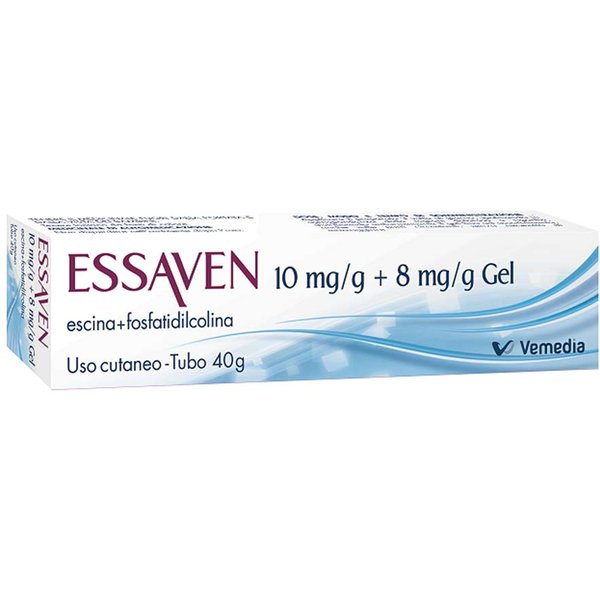 Essaven Gel 10Mg/G + 8Mg/G Escina + Fosfatidilcolina Insufficienza Venosa E Fragilità Capillare, 40G-image