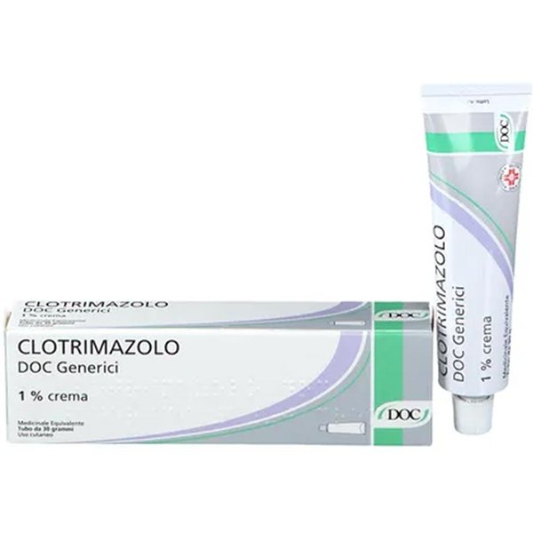 Clotrimazolo Doc 1% Crema Trattamento Micosi, 30G-image