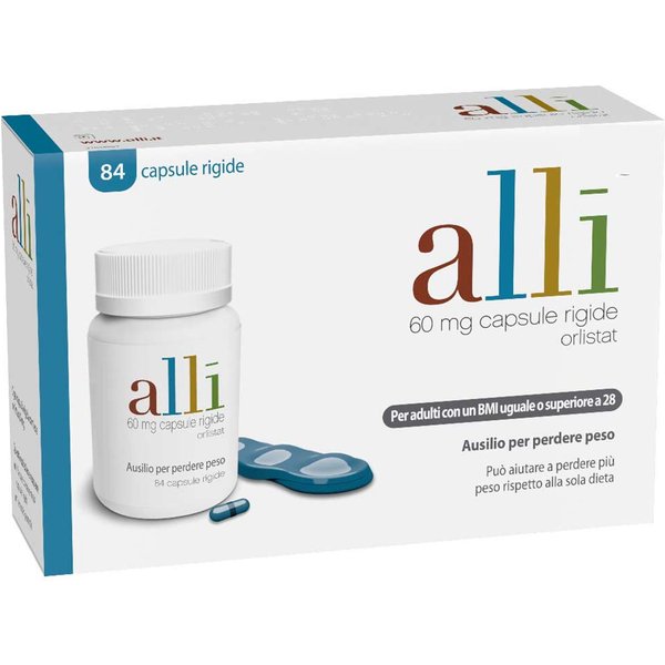 Alli Aiuto Per Perdere Peso Orlistat Adulti, 84 Capsule-image