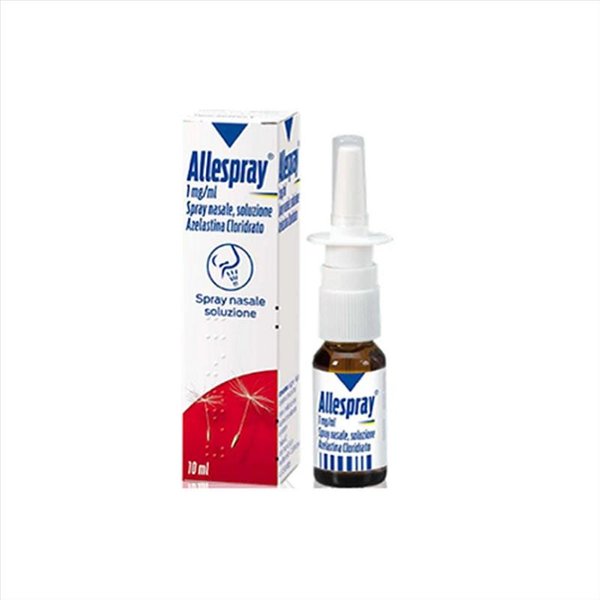 Allespray Spray Nasale 1Mg/Ml Azelastina Cloridrato Trattamento Rinite Allergica, 10Ml-image