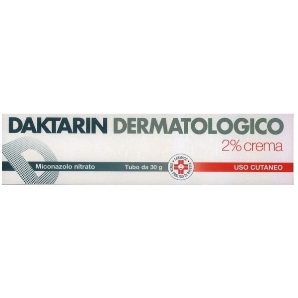 Daktarin Dermatologico 2% Crema Miconazolo Nitrato Infezioni Pelle Unghie, 30G-image
