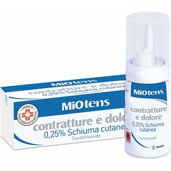 Miotens Contratture E Dol Contratture E Dolore 0,25% Tiocolchicoside Schiuma Cutanea, 30Ml-image