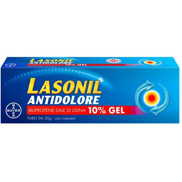 Lasonil Antidolore Gel Antidolorifico E Antinfiammatorio Per Dolori Muscolari E Articolari, Tubo 50Gr-image