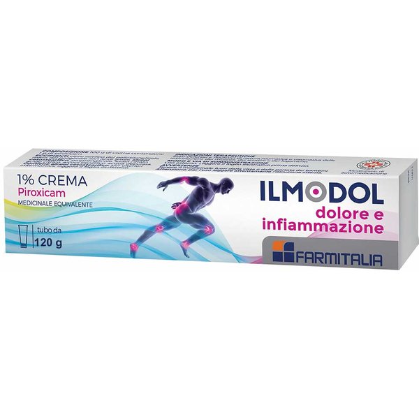 Ilmodol Dolore Inf Dolore E Infiammazione 1% Crema Piroxicam, 120G-image