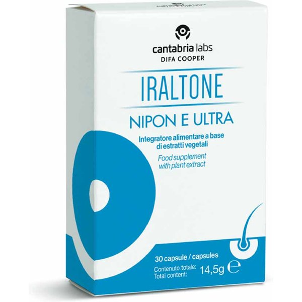 Cantabria Labs Iraltone - Nipon E Ultra Integratore Capelli E Pelle, 30 Capsule-image