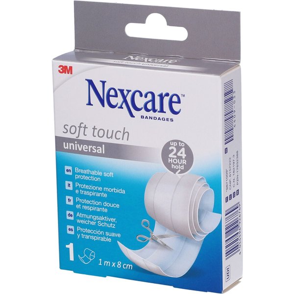 3M Nexcare Soft - Cerotto In Stricia 8Cm X 1M , 1 Pezzo-image