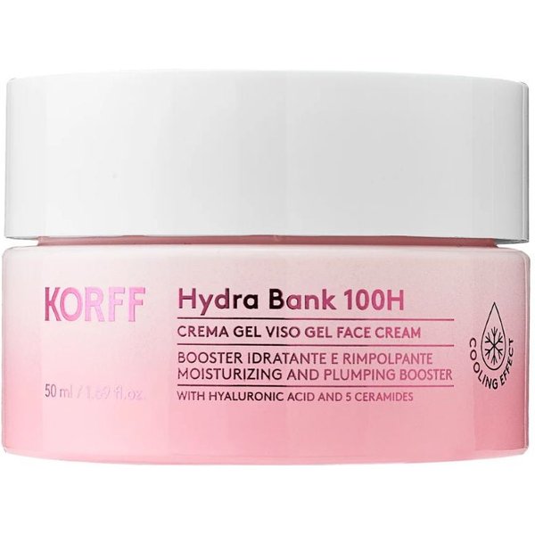 Korff Hydra Bank 100H - Crema Gel Viso Idratante E Rimpolpante, 50 Ml-image