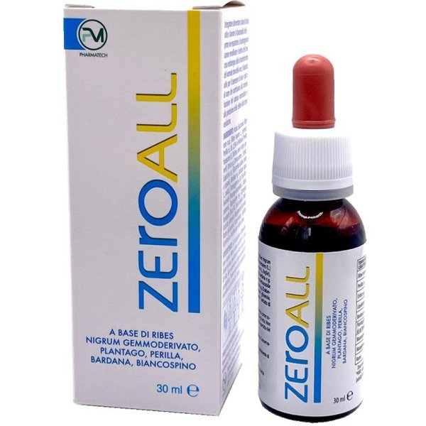 Piemme Pharmatech Italia Zeroall Integratore 30 Ml - Gocce Per Le Vie Respiratorie, 1 Flacone-image