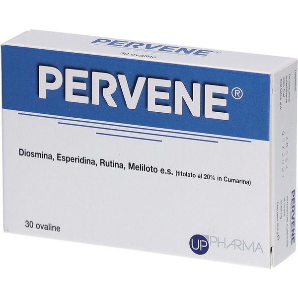Up Pharma Pervene - Integratore Per La Circolazione Venosa Microcircolo E Emorroidi, 30 Ovaline-image
