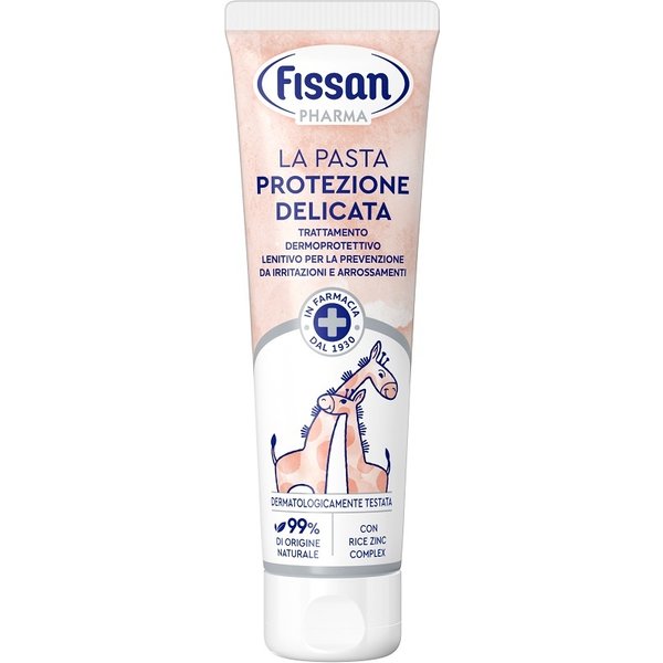 Fissan La Pasta Delicata - Pasta Lenitiva E Protettiva Per Il Cambio Del Pannolino, 100 G-image