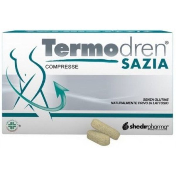 Shedir Pharma Termodren Sazia - Integratore Per Il Controllo Del Peso, 30 Compresse-image