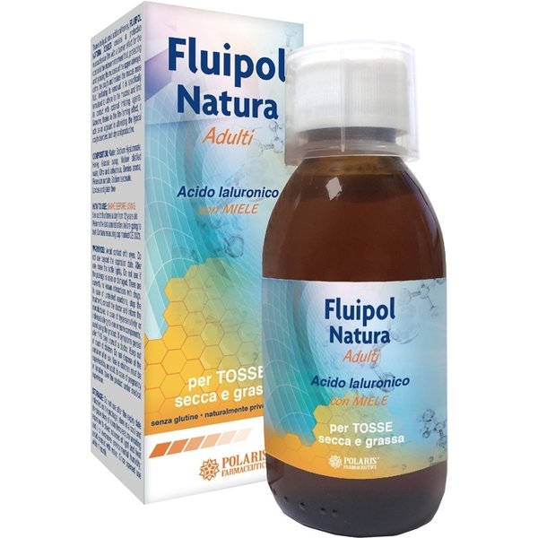 Polaris Farmaceutici Fluipol Natura Adulti - Sciroppo Fluipol Natura Lenitivo Per La Tosse, 150 Ml-image