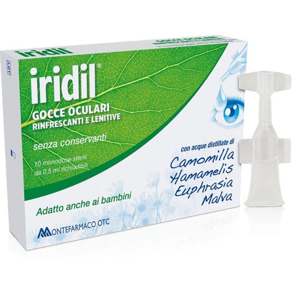 Iridil Gocce Oculari 10 Ampolle Sterili Da 0.5 Ml Richiudibili-image