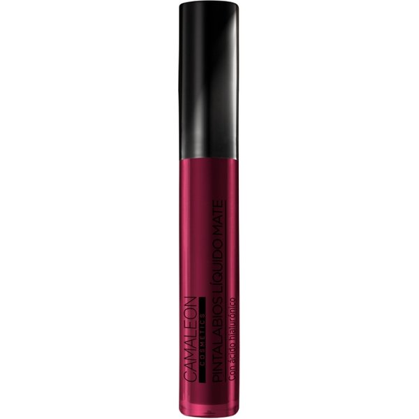 Camaleon Rossetto Liquido Marrone Bordeaux - Rossetto Opaco Con Coprenza Totale E Lunga Tenuta, 8 Ml-image