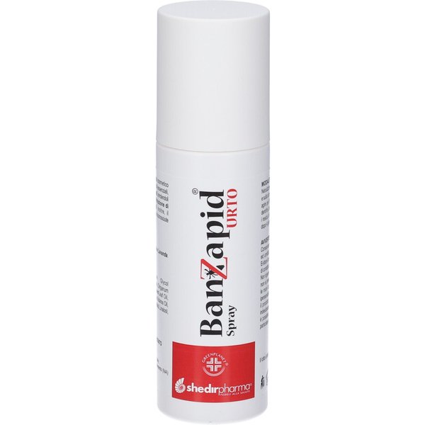 Shedir Pharma Banzapid - Spray Antipediculosi Per La Rimozione Di Pidocchi E Lendini, 100 Ml-image