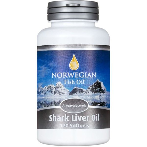 Norwegian Fish Oil Olio Di Fegato Di Squalo Integratore Per Le Difese Immunitarie, 120 Capsule-image