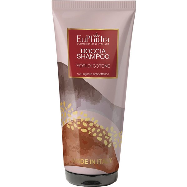 EuPhidra Doccia Shampoo Ai Fiori Di Cotone Per Corpo E Capelli, 200 Ml-image