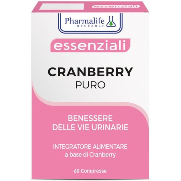 Pharmalife Research Cranberry Puro - Integratore Per Il Benessere Delle Vie Urinarie, 60 Compresse-image