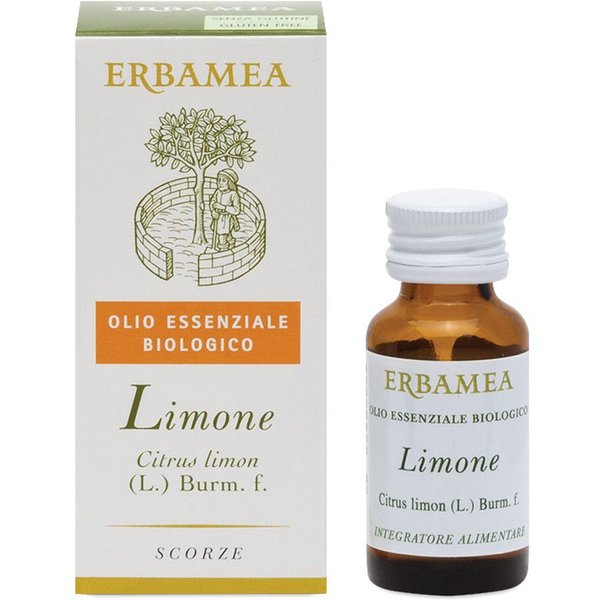 Erbamea Limone Olio Essenziale Bio 10 Ml-image