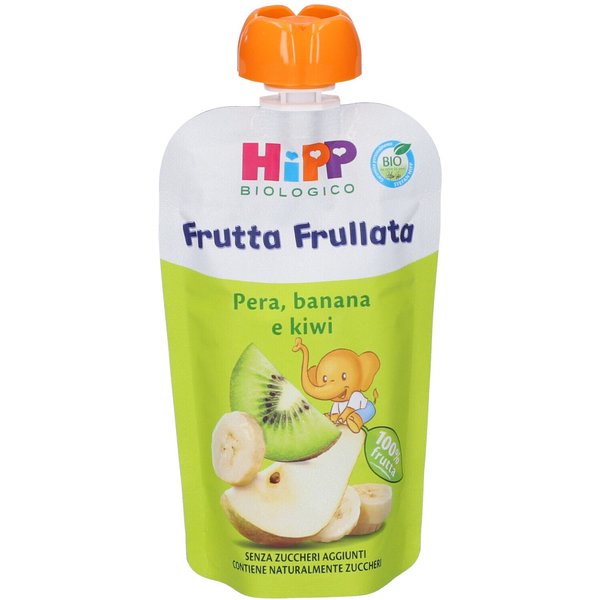 Hipp Frutta Frullata Pera Banana E Kiwi 90 G-image