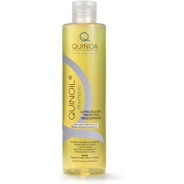 Quinoa Quinoil - Shampoo Ultra-Delicato Ai 4 Oli Per Il Cuoio Capelluto Irritato, 250 Ml-image
