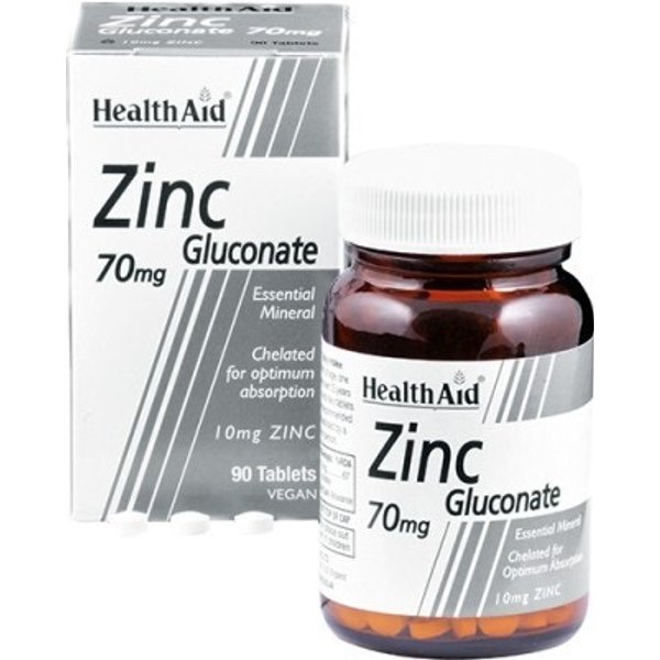 Healthaid Italia Zinco Gluconato 90 Tavolette-image