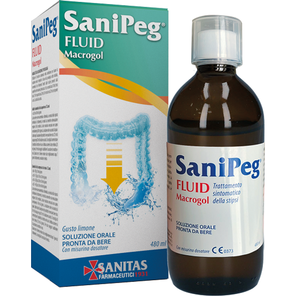 Sanitas Farmaceutici Sanipeg Fluid 480 Ml-image