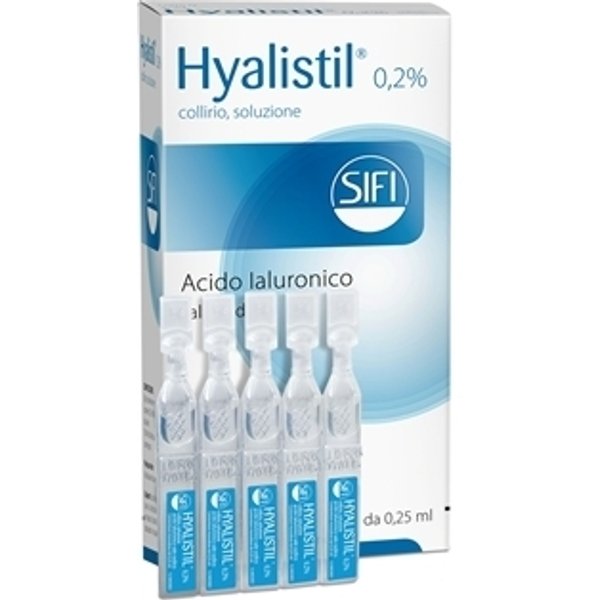 Hyalistil 0,2% Collirio, Soluzione 20 Contenitori Monodose 0,25 Ml-image