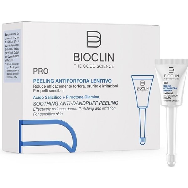 BioClin PRO Peeling Trattamento Lenitivo Antiforfora, 6 Tubi-image