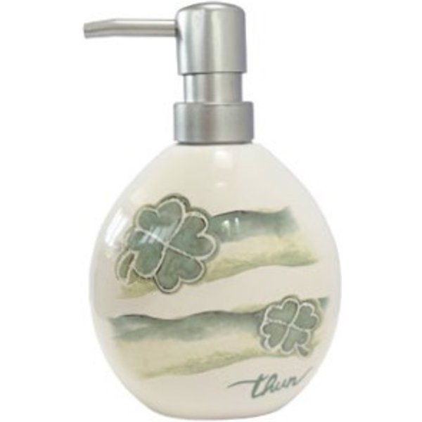Thun Dispenser Sapone Quadrifoglio Erogatore In Ceramica Per Bagno E Cucina-image