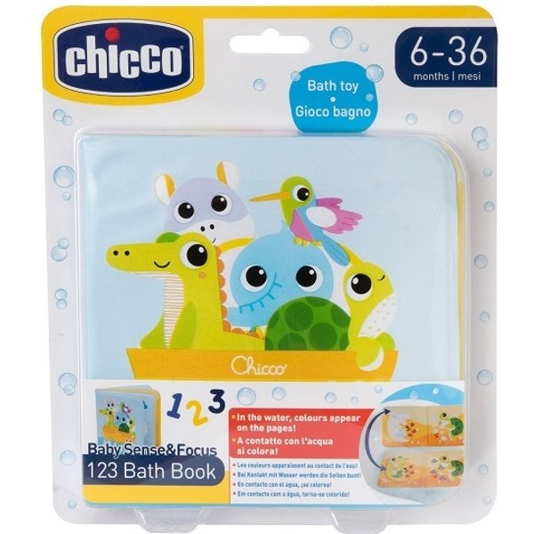 Chicco Gioco Libro Morbido Bagno 123 Bath Book 6-36 Mesi-image