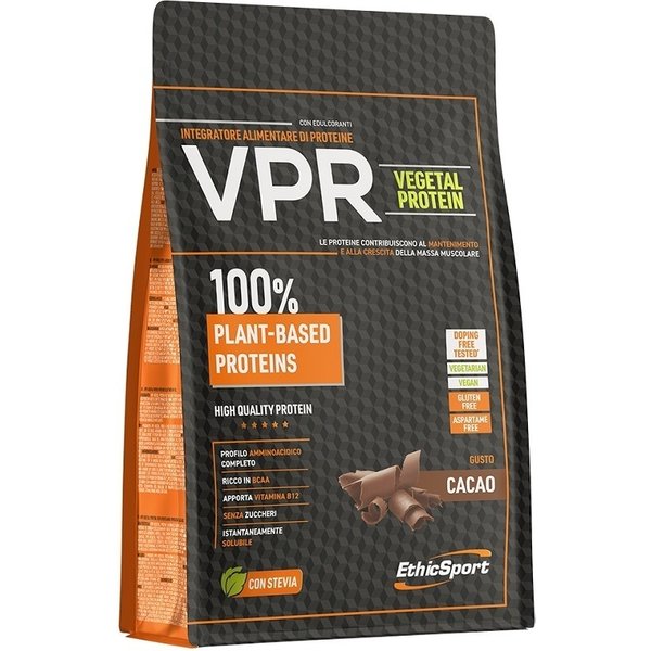Ethicsport VPR Vegetal Protein - Integratore Proteico Vegetale Per La Massa Muscolare, 500 G-image