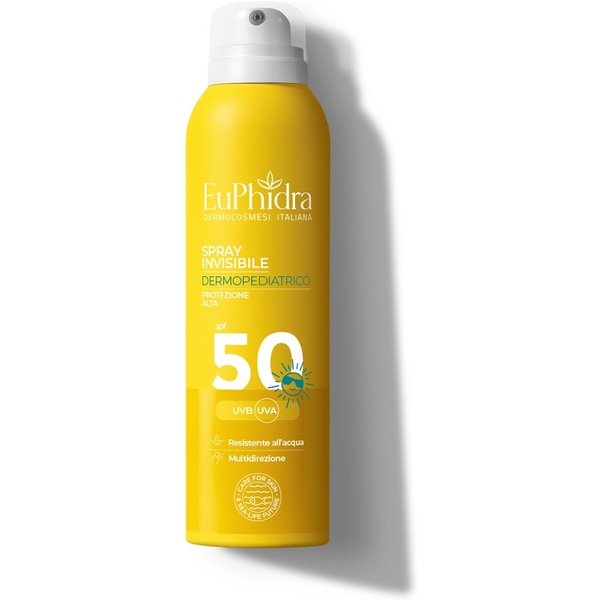 EuPhidra Spray Invisibile Dermopediatrico SPF 50 - Solare Protettivo Per Bambini, 200 Ml-image