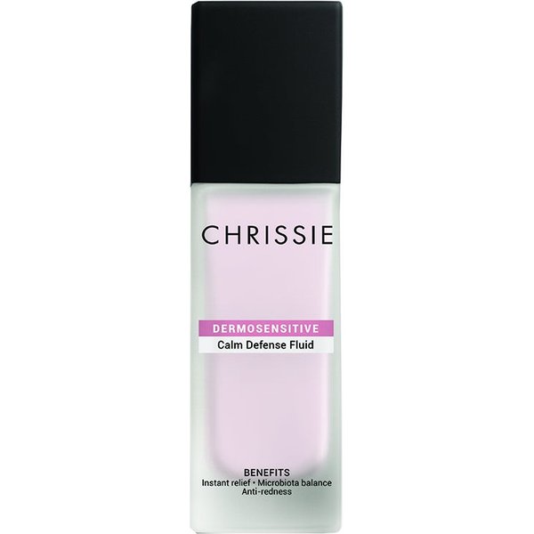 Chrissie Dermosensitive Calm Defense Fluid Fluido Viso Lenitivo Per Pelli Sensibili, 35 Ml-image