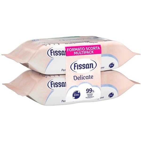 Fissan Salviettine Delicate Lenitive Per Il Cambio Pannolino, 140 Salviette-image
