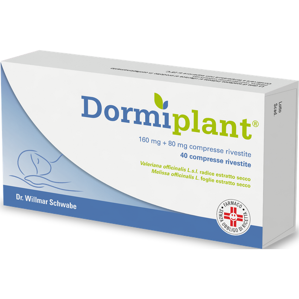 Schwabe Pharma Dormiplant - Sedativo Per Favorire Il Riposo Notturno, 40 Compresse Rivestite-image